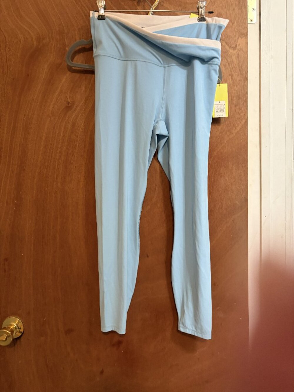 NWT Ultra High Powder Blue Women's size L Leggins by All in Motion